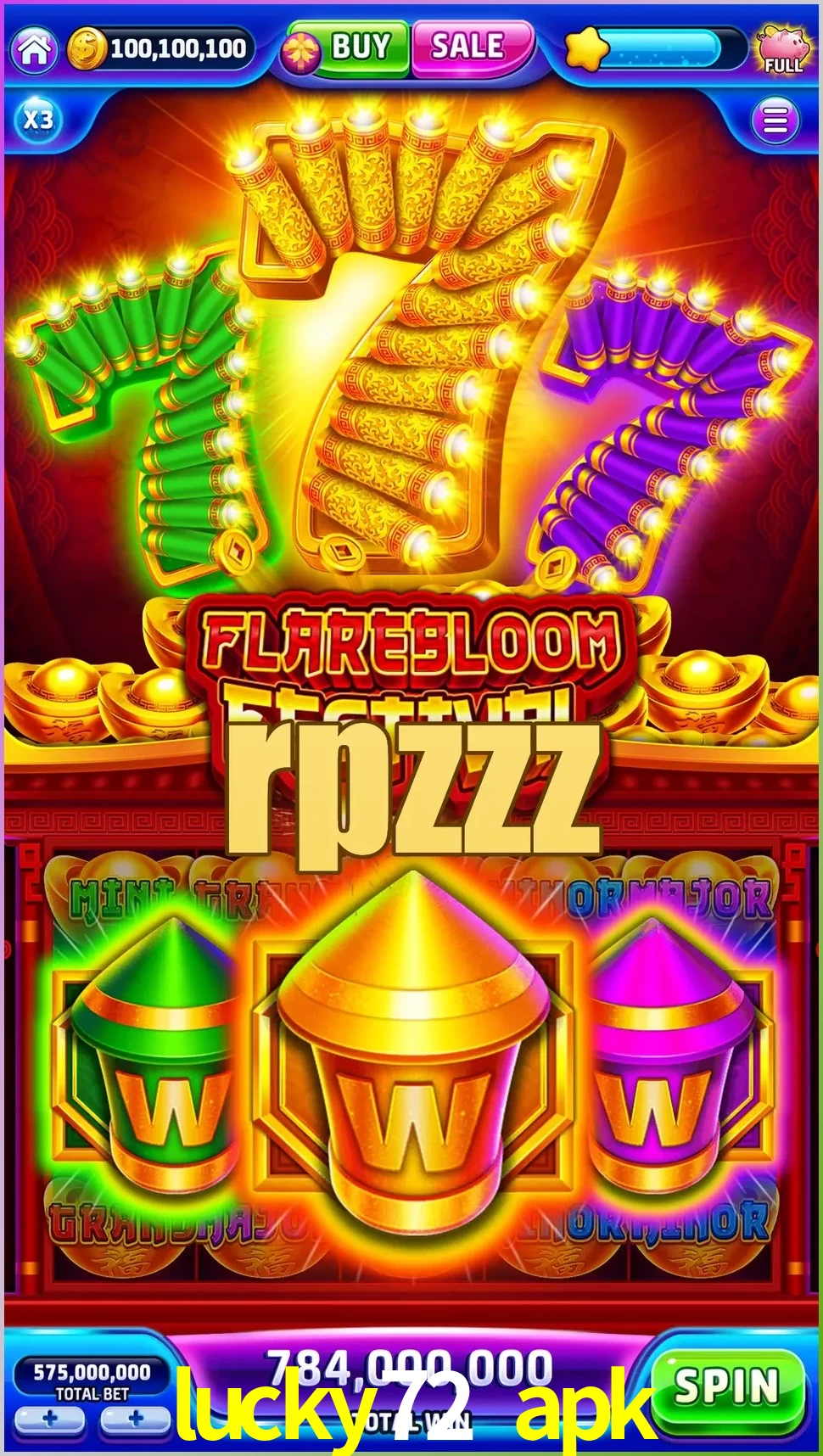 lucky72 apk — galeri tampilan - APK Resmi