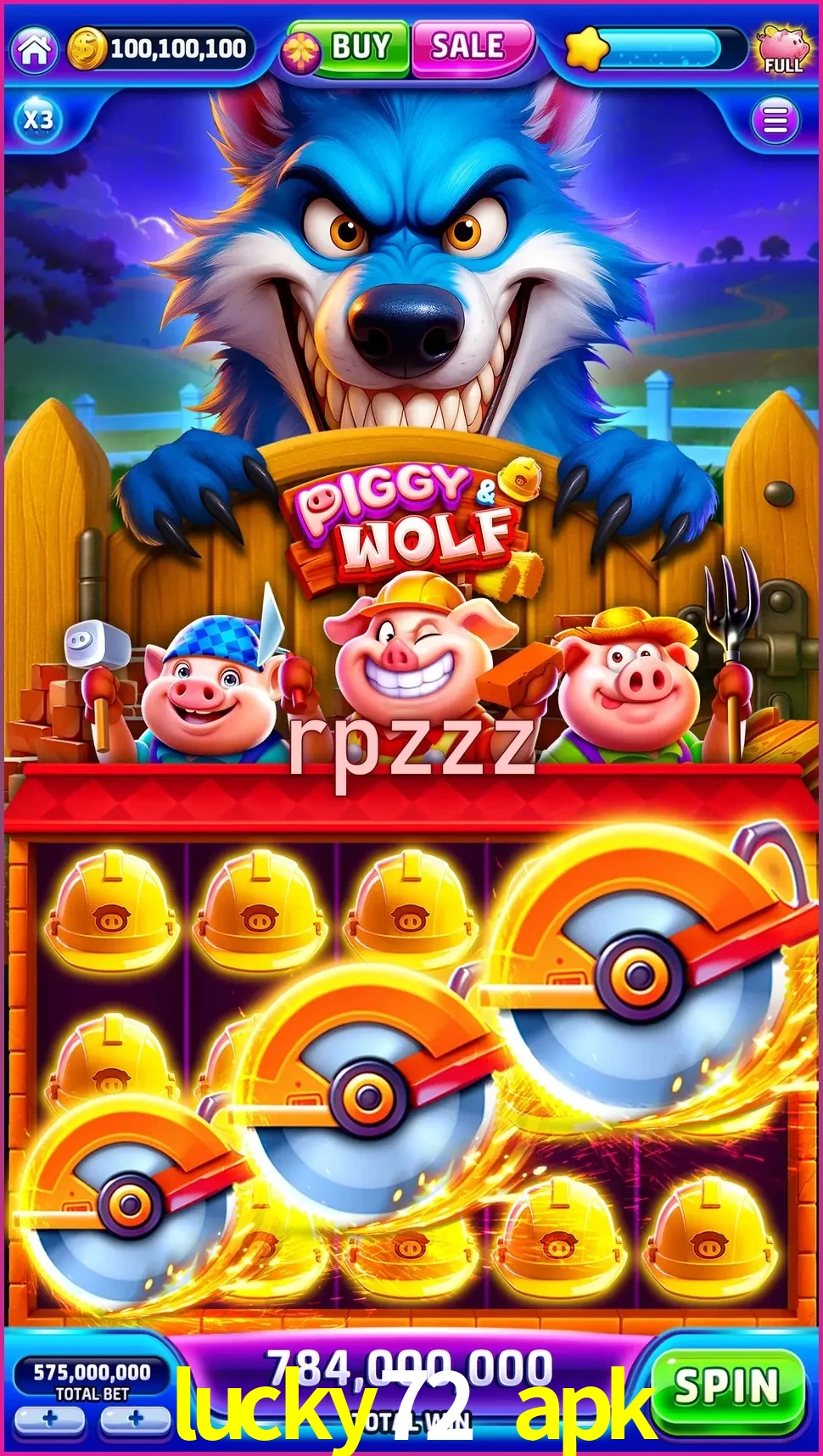 lucky72 apk — cuplikan layar ringkas