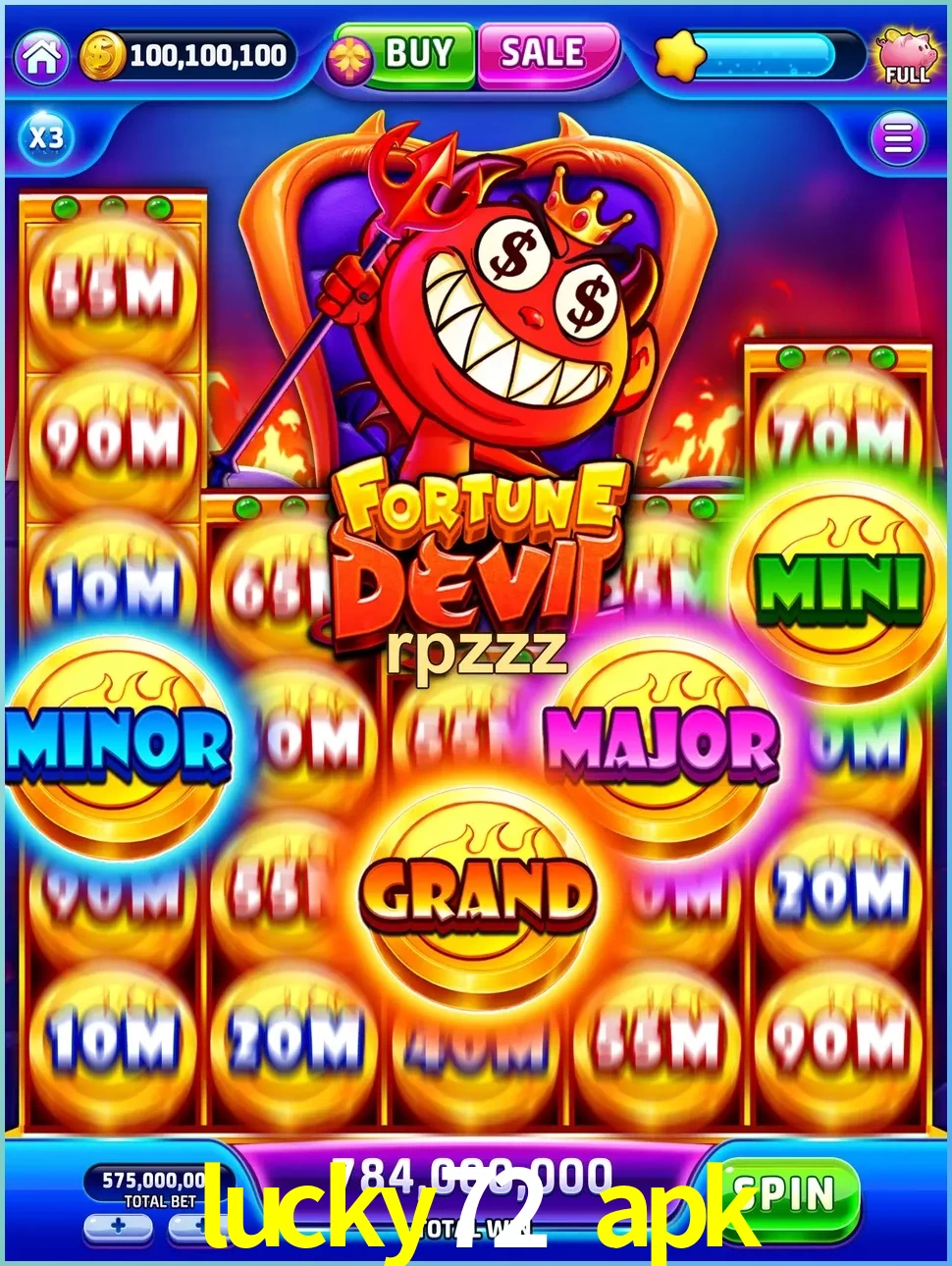 lucky72 apk — galeri tampilan Resmi APK